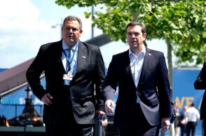 Ο Πάνος Καμμένος και ο Αλέξης Τσίπρας