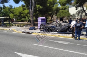 Τροχαίο στη Λεωφόρο Μαραθώνος