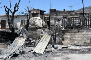 Φωτιά στον Κουβαρά: Εισαγγελική έρευνα για τα ζώα που κάηκαν