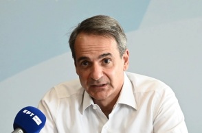 Φωτιά στη Ρόδο: Στο Εθνικό Συντονιστικό Κέντρο ο Κ. Μητσοτάκης 