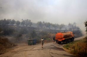 Φωτιά στη Λαμία: Πολλαπλό το πύρινο μέτωπο, τέσσερις τραυματίες