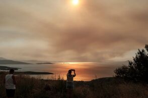 Φωτιά στη Νέα Αγχίαλο