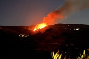 Φωτιά στη Χίο