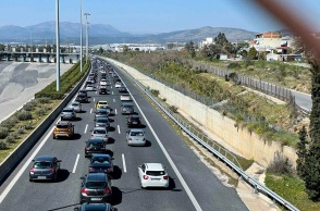 Κίνηση στην Αττική Οδό