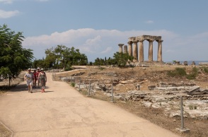 Ο ναός του Απόλλωνα στην Αρχαία Κόρινθο