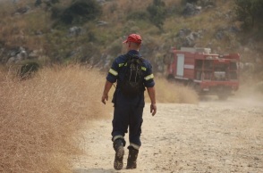 Φωτιές: Έκτακτη διυπουργική σύσκεψη στην Πολιτική Προστασία
