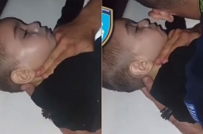 Σάμος: Βίντεο από τη διάσωση βρέφους από το Λιμενικό 