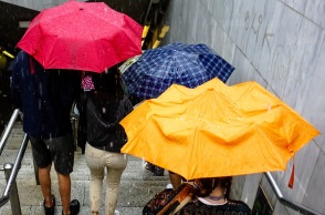 Κακοκαιρία Daniel: Ισχυρή βροχόπτωση στην Αττική