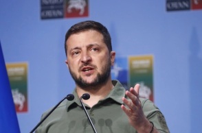 Ο Ουκρανός πρόεδρος Βολοντίμιρ Ζελένσκι