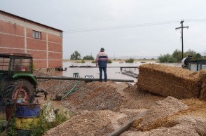 Καταστροφές στη Θεσσαλία από τις πλημμύρες