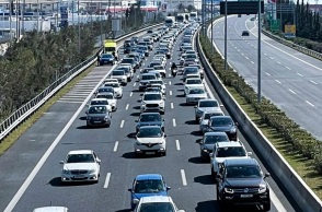 Εθνική Οδός Αθηνών - Κορίνθου: Ουρές χιλιομέτρων στο ρεύμα προς Αθήνα