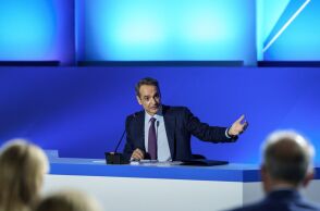 Η συνέντευξη Τύπου του πρωθυπουργού στη ΔΕΘ ©Konstantinos Tsakalidis / SOOC