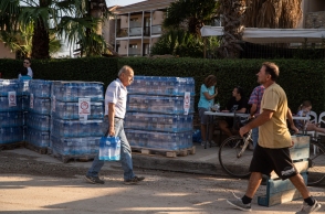 Διανομή νερού στον Βόλο