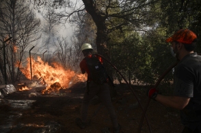 Εθελοντές δασοπυροσβέστες