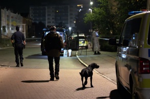 Αστυνόμοι στους δρόμους στη Σουηδία