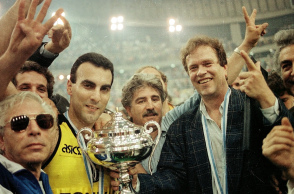 Ο Γιάννης Ιωαννίδης με τον Νίκο Γκάλη