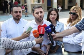 O πρόεδρος του ΠΑΣΟΚ Νίκος Ανδρουλάκης © ΣΤΕΦΑΝΟΣ ΡΑΠΑΝΗΣ/EUROKINISSI