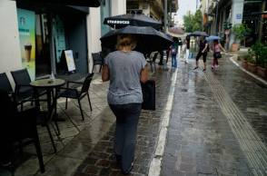 Βροχή στην Αθήνα