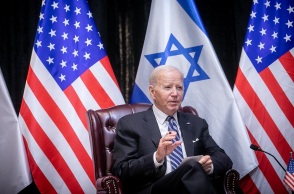 Ο Τζο Μπάιντεν στο Τελ Αβίβ