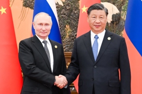 Ο Σι Τζινπίνγκ συναντήθηκε με τον Βλαντιμίρ Πούτιν στο Πεκίνο