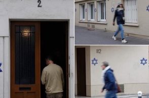 Γαλλία: Ζωγραφίζουν στους τοίχους το Άστρο του Δαυίδ