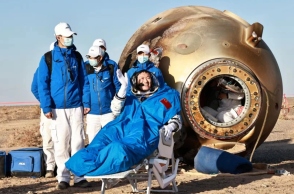 Τρεις αστροναύτες επέστρεψαν στη Γη μετά από 6 μήνες παραμονής στον διαστημικό σταθμό της Κίνας