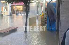 Πλημμύρισε η Ρήγα Φεραίου στην Πάτρα