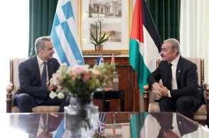 Διάσκεψη στο Παρίσι για την Γάζα:  Συνάντηση Μητσοτάκη με τον πρωθυπουργό της Παλαιστινιακής Αρχής