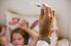 Θερμόμετρο - Άρρωστο παιδί