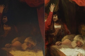 Ένας κρυμμένος δαίμονας αποκαλύφθηκε σε πίνακα του Joshua Reynolds μετά από 230 χρόνια - Εργασίες συντήρησης έξι μηνών έφεραν στο φως το μυστικό