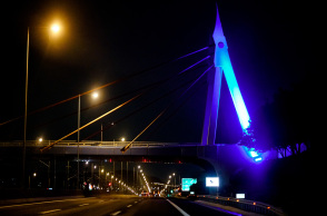 Η Αττική Οδός το βράδυ