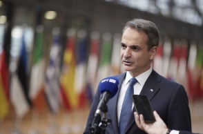 Ο Κυριάκος Μητσοτάκης στη Σύνοδο Κορυφής