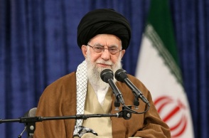 O ανώτατος ηγέτης του Ιράν, Αγιατολάχ Αλί Χαμενεΐ.