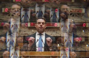 «Ναυτία» έχουν προκαλέσει στον ΣΥΡΙΖΑ οι κινήσεις του Στέφανου Κασσελάκη ©Menelaos Myrillas / SOOC