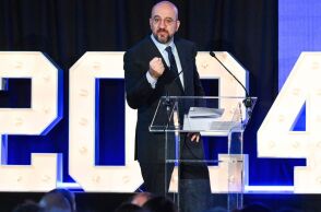 Υποψήφιος στις Ευρωεκλογές ο Σαρλ Μισέλ © EPA/FREDERIC SIERAKOWSKI