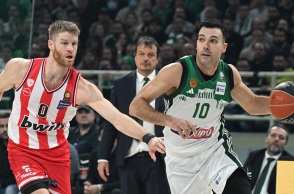 Παναθηναϊκός-Ολυμπιακός 85-80: Πήρε το «θρίλερ» του ΟΑΚΑ και το πλεονέκτημα έδρας 