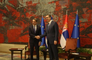Κυριάκος Μητσοτάκης από Βελιγράδι: Η Eλλάδα είναι ο πιο σταθερός σύμμαχος υπέρ της ευρωπαϊκής προοπτικής της Σερβίας 