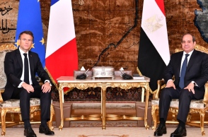 Μακρόν και Σίσι ενάντια σε μια επίθεση του Ισραήλ στη Ράφα	 Αντίθετος ο Νετανιάχου σε μονομερή επιβολή παλαιστινιακού κράτους	