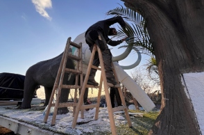 Ο μάγος των αρμάτων στον Πολύγυρο Χαλκιδικής - Φέτος «κλωνοποιεί» τα μαμούθ	