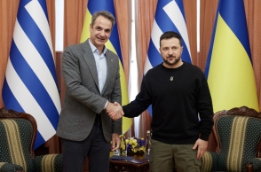 Το ευχαριστώ Ζελένσκι στον Μητσοτάκη: Γενναία η επίσκεψή σου στην Οδησσό 