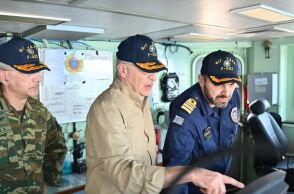 Τη φρεγάτα «Ύδρα» στην Ερυθρά Θάλασσα επισκέφθηκε ο Νίκος Δένδιας