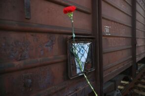 ΠΟΡΕΙΑ ΜΝΗΜΗΣ "ΠΟΤΕ ΞΑΝΑ ΘΕΣΣΑΛΟΝΙΚΗ - ΑΟΥΣΒΙΤΣ" (ΡΑΦΑΗΛ ΓΕΩΡΓΙΑΔΗΣ/EUROKINISSI)