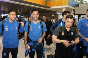 «Πέταξε» η Εθνική Ελλάδος για τη Γεωργία για τον «τελικό» της Τρίτης