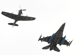 Παρέλαση 25ης Μαρτίου: Η επετειακή διέλευση των Supermarine Spitfire