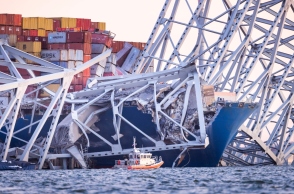 Βαλτιμόρη: 764 τόνους επικίνδυνων υλικών μετέφερε το πλοίο που προσέκρουσε στη γέφυρα