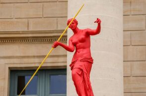 H Αφροδίτη της Μήλου στους Ολυμπιακούς Αγώνες 2024 στο Παρίσι © EPA/TERESA SUAREZ