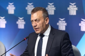 Ο Γιάννης Βρούτσης στο Οικονομικό Φόρουμ των Δελφών