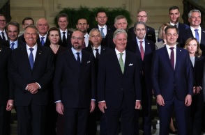 Οι ευρωπαϊκοί ηγέτες στη Σύνοδο Κορυφής στις Βρυξέλλες 