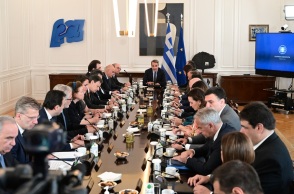 Η συνεδρίαση του Υπουργικού Συμβουλίου 