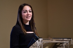 Η υπουργός Εργασίας, Δόμνα Μιχαηλίδου 